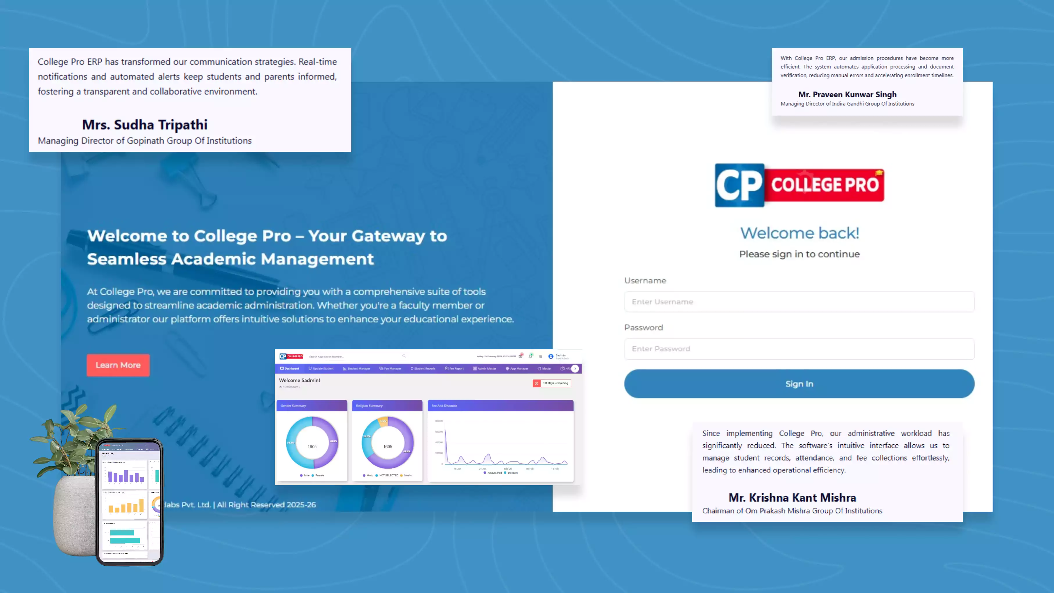 College Pro ERP For Colleges